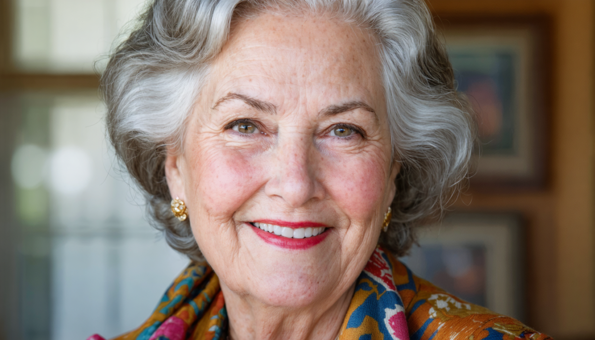 à 66 ans, elle séduit le monde en incarnant la grand-mère la plus éclatante, captivant les cœurs par son charme et sa vitalité exceptionnelle.