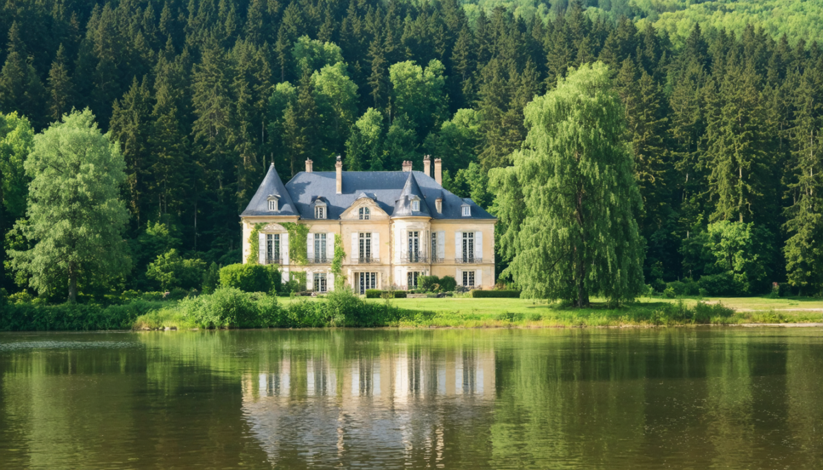 découvrez un aperçu exclusif de l'état actuel de la maison d'alain delon à douchy, entre charme et histoire.