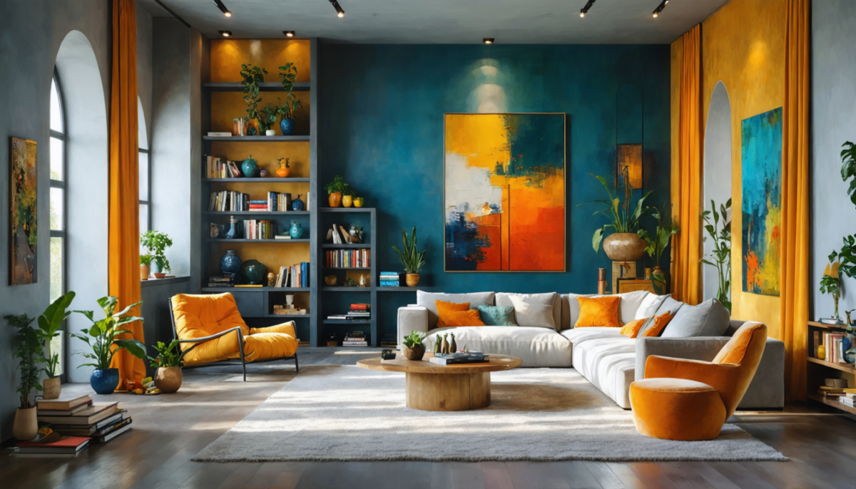 explorez l'intérieur unique et surprenant de la maison de jean-luc reichmann, un lieu alliant charme, originalité et personnalité.