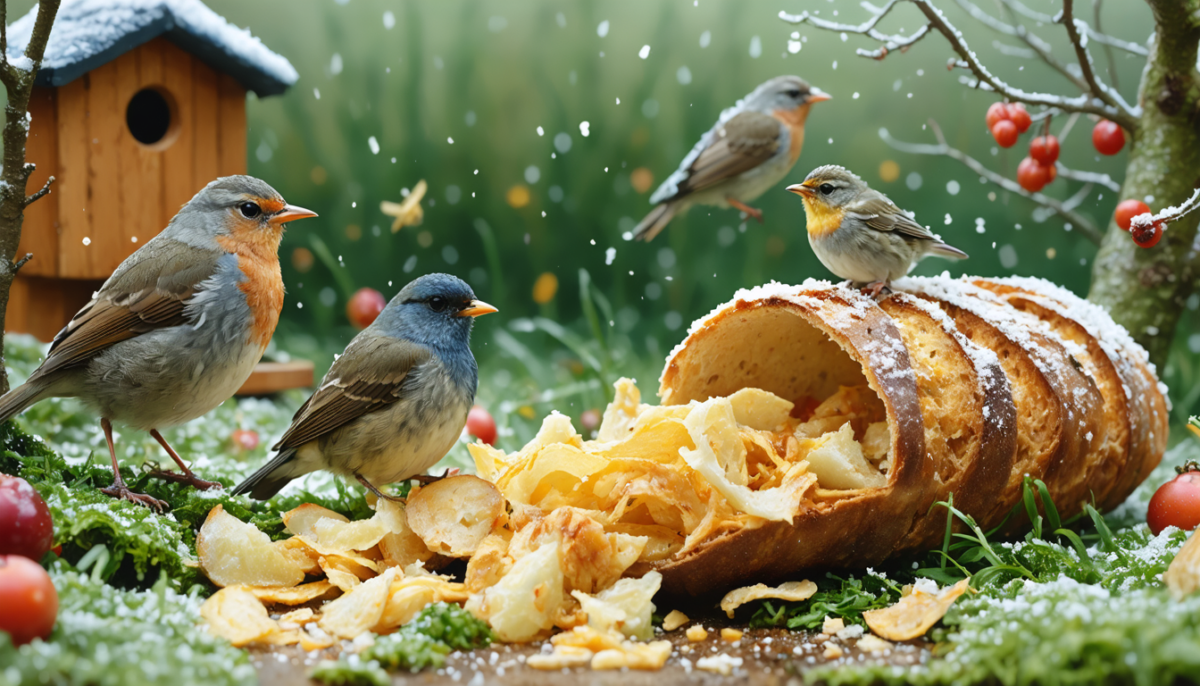 découvrez comment les jardiniers britanniques utilisent un déchet alimentaire surprenant en janvier pour nourrir les oiseaux dans leurs jardins et soutenir la faune locale.