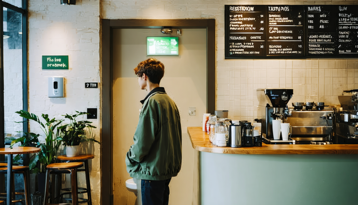 découvrez si vous pouvez utiliser les toilettes d’un café sans rien acheter et la vérité surprenante qui vous attend sur cette pratique courante.