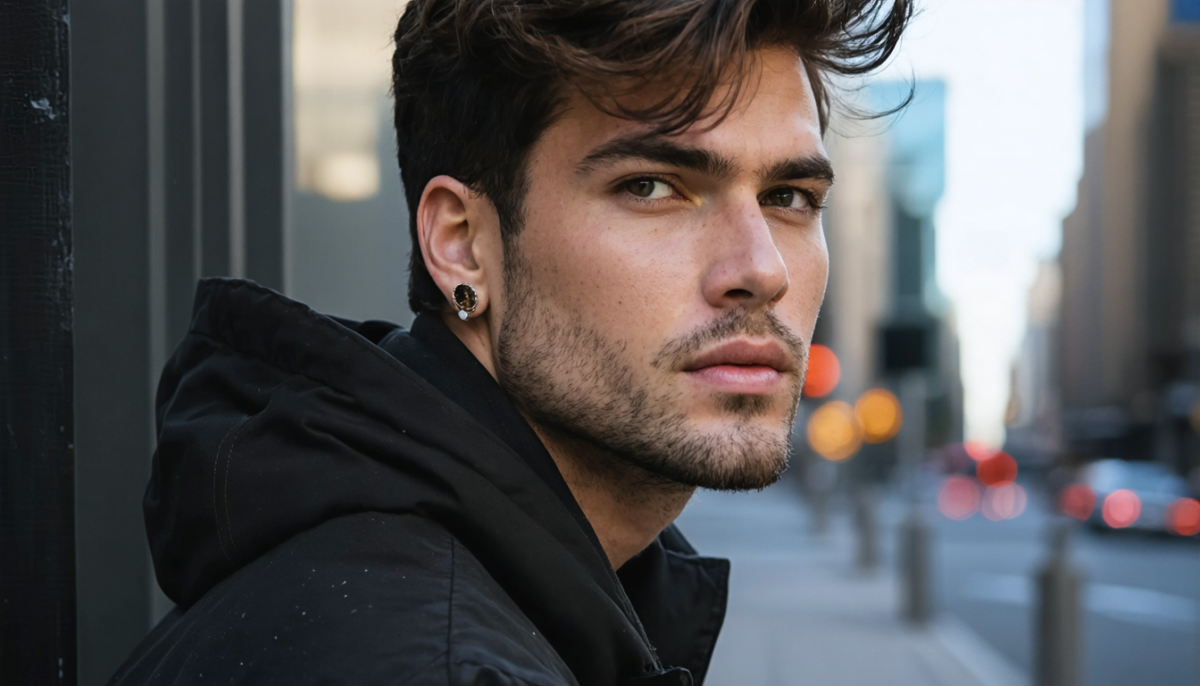 découvrez la signification symbolique d'une boucle d'oreille portée à l'oreille gauche chez un homme, entre traditions, tendances et messages culturels.