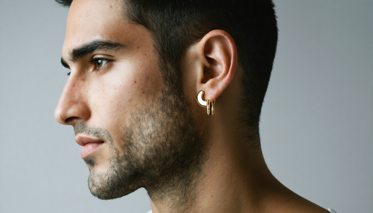 découvrez la signification et le symbolisme d'une boucle d'oreille portée à l'oreille gauche chez un homme, et ce que cela peut révéler de sa personnalité ou de ses choix.