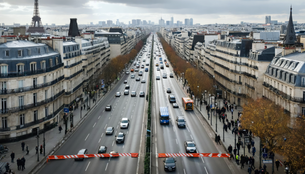 découvrez les 20 axes routiers fermés indéfiniment à paris en raison d'une alerte majeure. restez informé des perturbations et évitez les zones concernées pour faciliter vos déplacements.