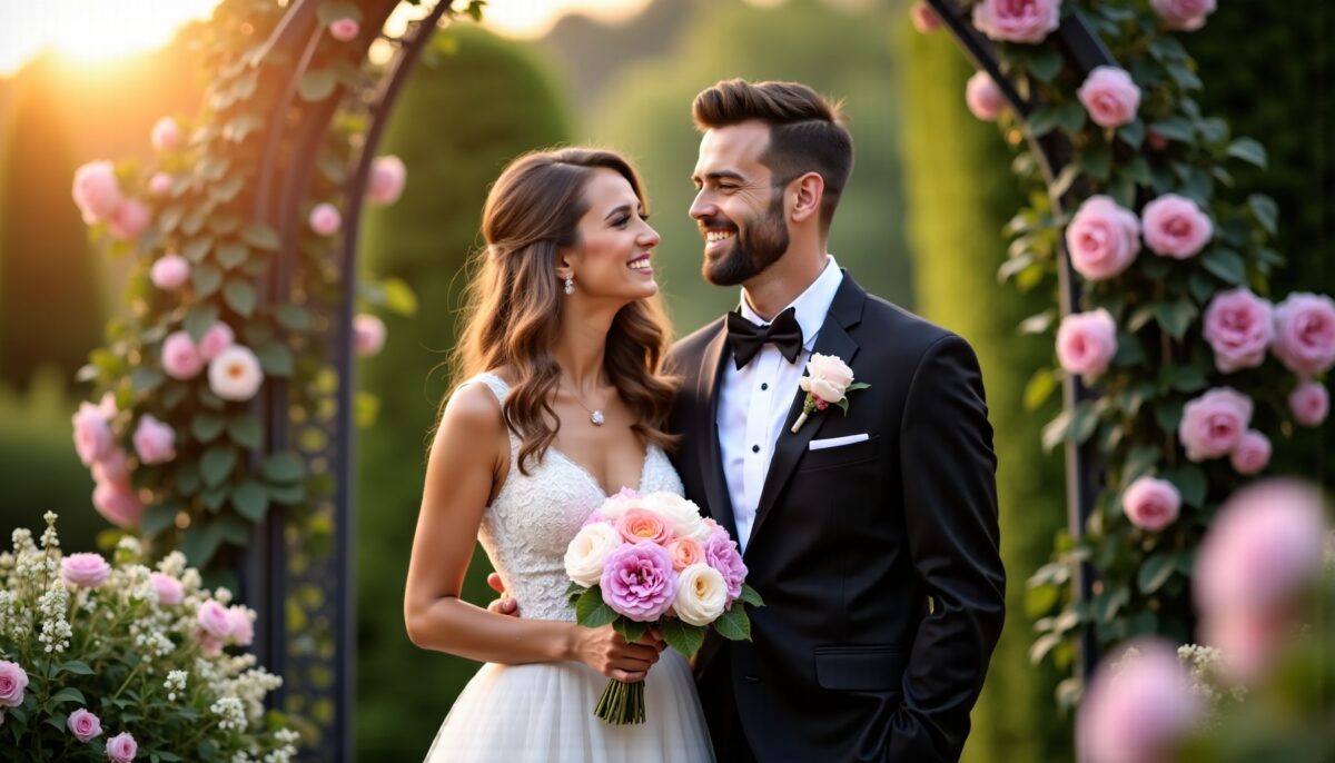 Découvrez où admirer les photos exclusives du mariage de David Hallyday et Alexandra Pastor