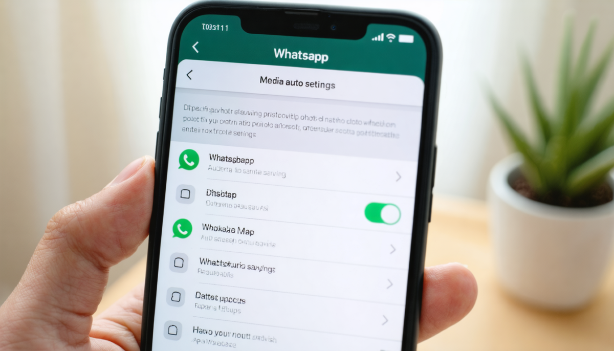découvrez comment désactiver l'enregistrement automatique des photos whatsapp sur votre téléphone pour protéger votre espace de stockage et garder le contrôle de vos médias.