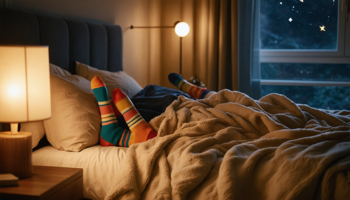 découvrez pourquoi dormir avec des chaussettes peut améliorer votre sommeil grâce à un secret surprenant que peu de gens connaissent.