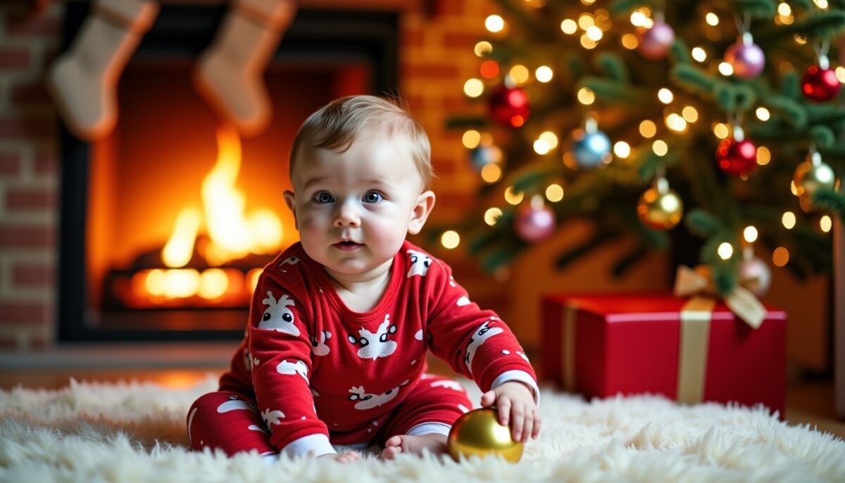 Top 15 des idées originales pour immortaliser les premiers Noël de bébé en photo