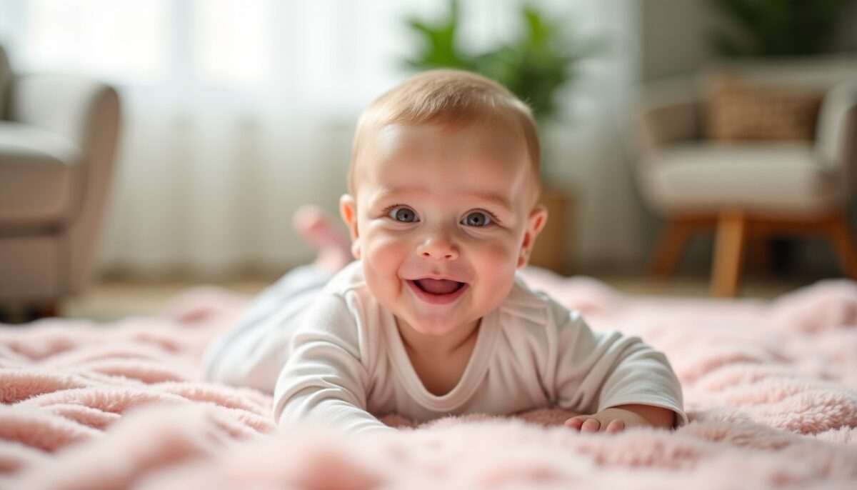 Idées créatives pour capturer les premiers sourires de votre bébé de 2 mois à la maison