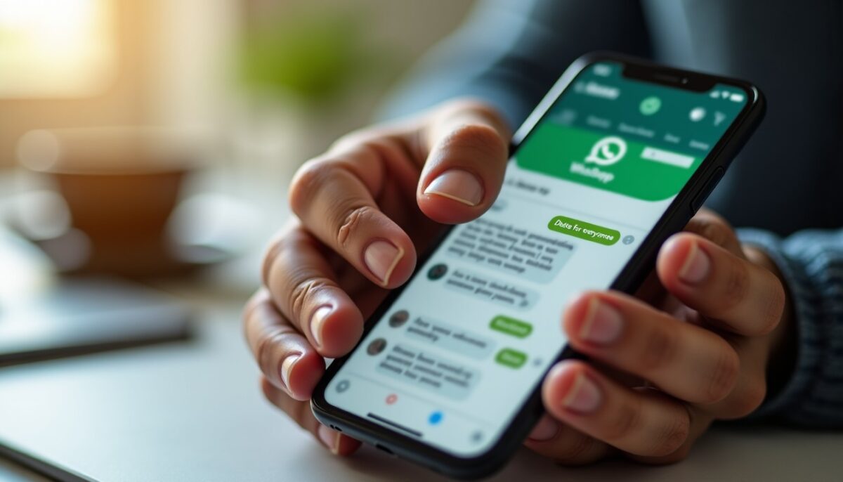 Guide pratique pour effacer définitivement vos messages WhatsApp pour tous les destinataires