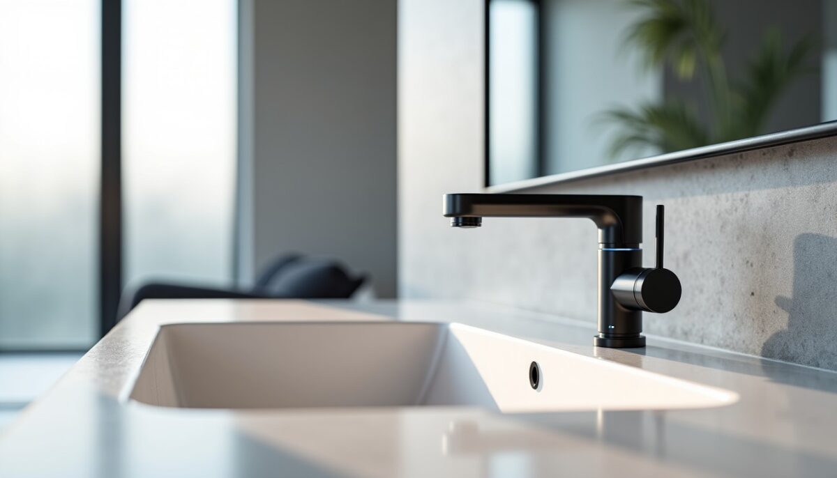 La salle de bains du futur : découvrez le robinet thermostatique, l’emblème de l’intelligence connectée